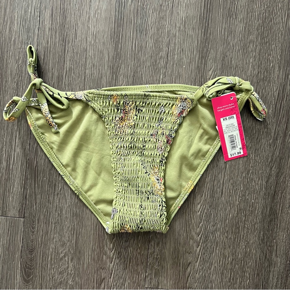 Xhilaration Floral Swim Bottoms